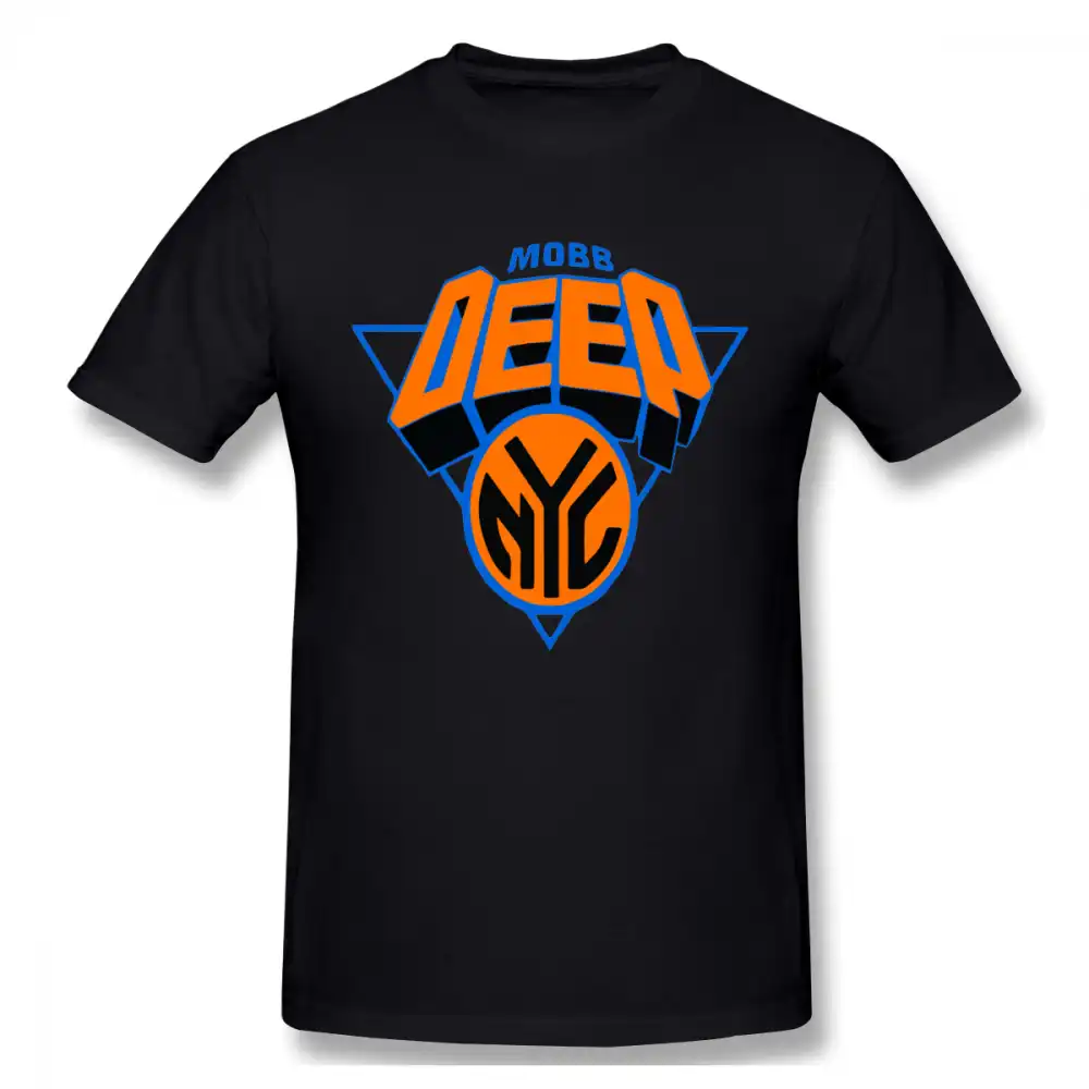 Mobb глубокий NYC Рэппер футболка для мужчин плюс размер 4XL 6XL группа Camiseta|Мужские