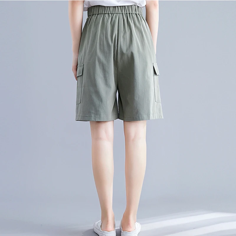 Summer Boyfriend Cargo Shorts Women 
