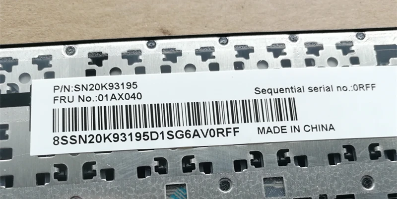 Eua novo teclado do portátil para ibm