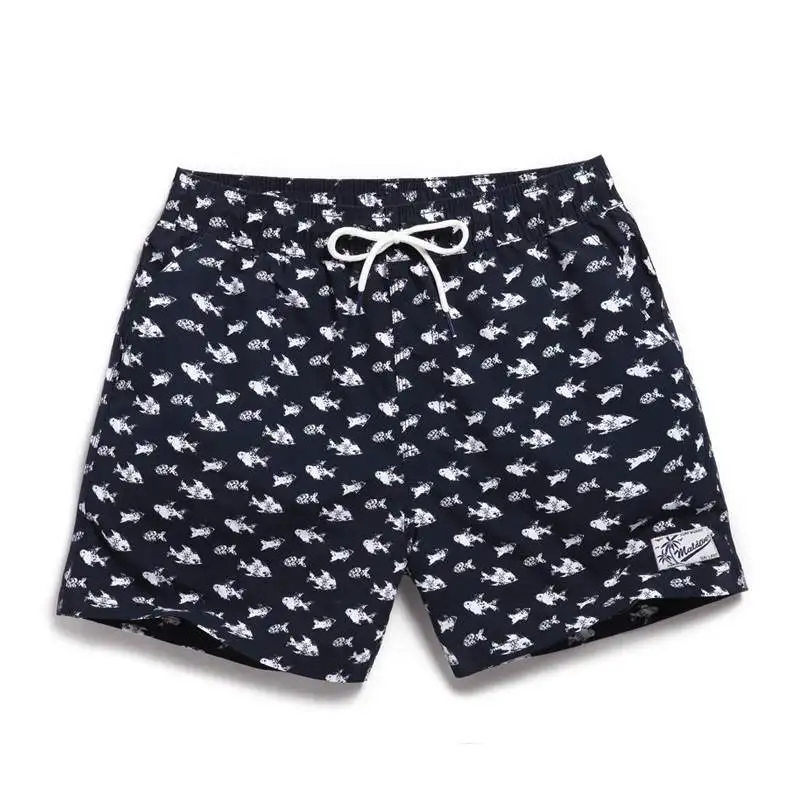Summer Mens Print Shorts Blue Swim Beach for Man Swimwear Water Sport Quick Dry Surf Short XXXL | Спорт и развлечения