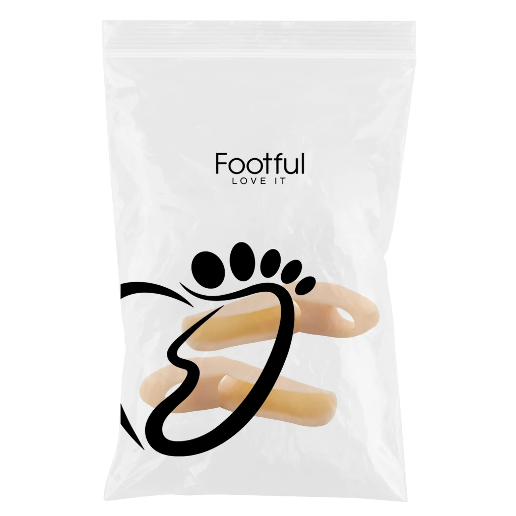 1 Pair Gel Little/Pinky Toe Straightener Separators Bunion Corrector Skin Feet Care Foot Pain Easese