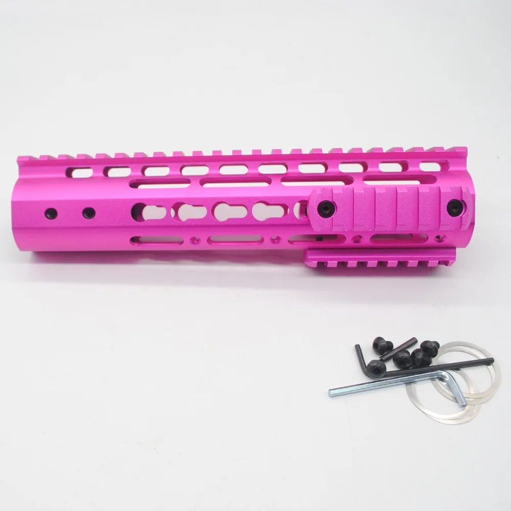 Aplus 7/9/10/12/13,5/15 ''дюймовый Keymod Handguard свободном Пикатинни раздел System_Pink анодированный