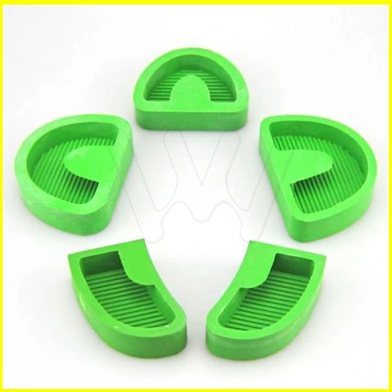 Base de Moldes de Gesso de Borracha de Silicone do Molde Laboratório Dental ex Modelo 5 Pçs – Set