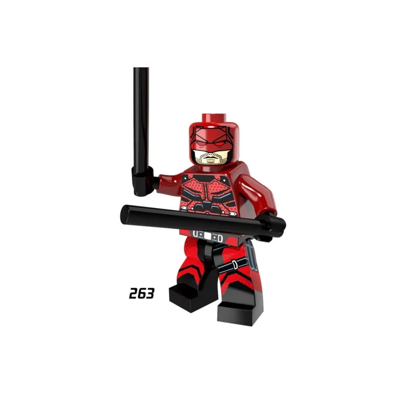 

Single Sale Super Heroes Star Wars 263 Marvel's Daredevil Mini Building Blocks Figure Bricks Toys gift Compatible Legoed Ninjaed