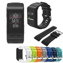 Mayitr спортивный Цветной силиконовый сменный браслет на запястье ремень для Garmin Vivoactive HR 8 цветов
