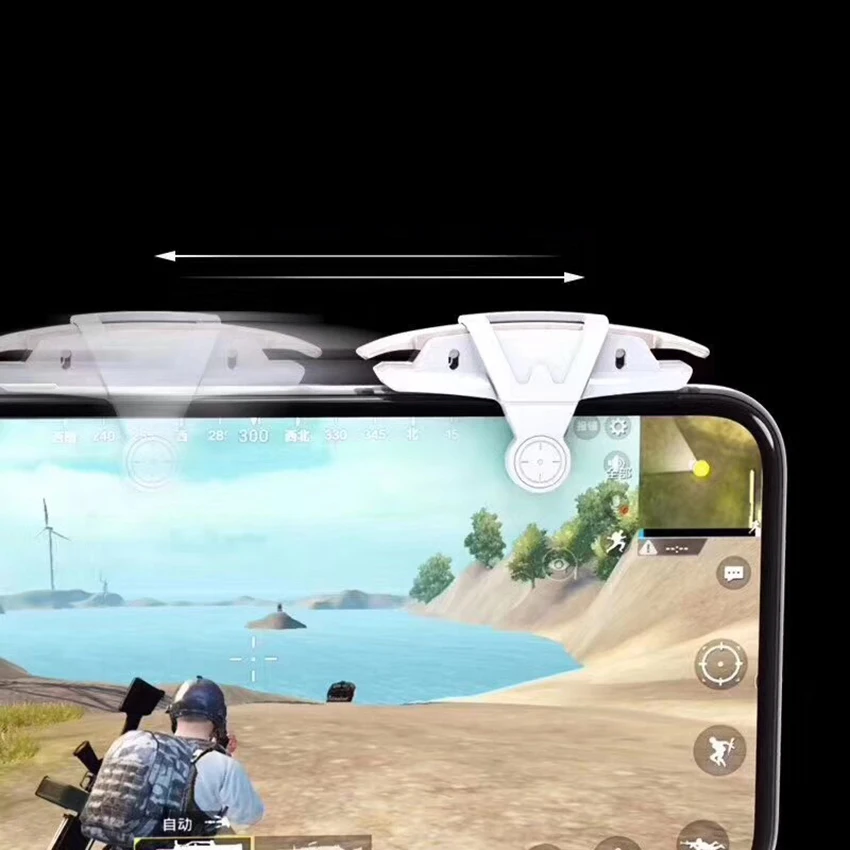 Pubg мобильный контроллер pubg триггер для iphone xiaomi геймпад джойстик телефона