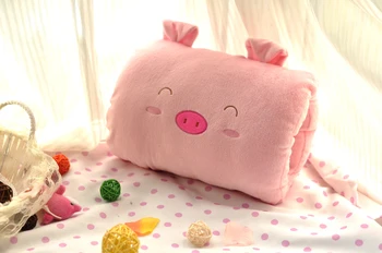 

about 30x20cm hand warmer plush toy cartoon animal design muff ,Christmas gift w2703