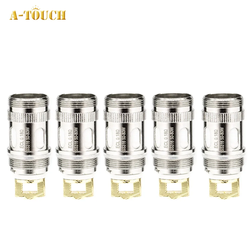Сменная катушка a-touch ACL 0.18ohm ECL SS316 50-80 Вт совместимая с Melo 3 мини распылитель