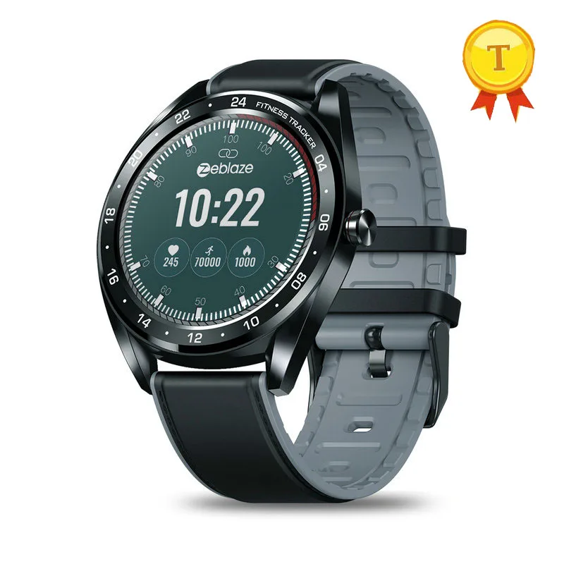

2019 Smartwatch Band Blood Pressure Heart Rate Monitoring Female Physiological Check Countdown 1.3" Full-round Touch Screen