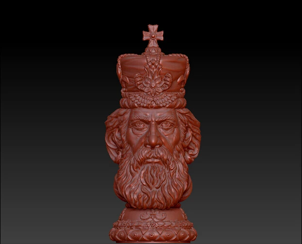 Высококачественный 3d-телефон с ЧПУ король шахматных фигур | Инструменты