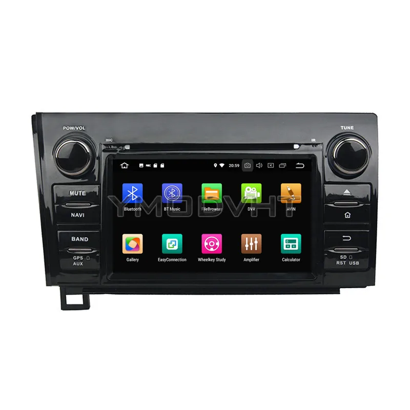 Cheap YMODVHT 7inch Android 8.0 Octa Core PX5 4GB RAM 32GB Car DVD Player Radio Stereo GPS for Toyota Sequoia/Tundra 2010 2011 2012 3