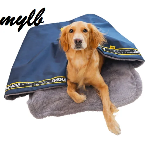 Best mylb Large Dog Bed Pet Sleeping Bag Cat Bed Small Dogs Kennel Sofa House Puppy Cave Bed Warm Nest High Quality