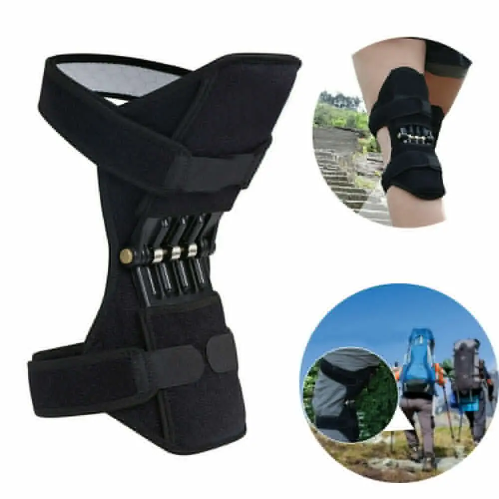 

1Pair Patella Booster Spring Knee Brace Support for Outdoor Sports Mountaineering Squat Kit