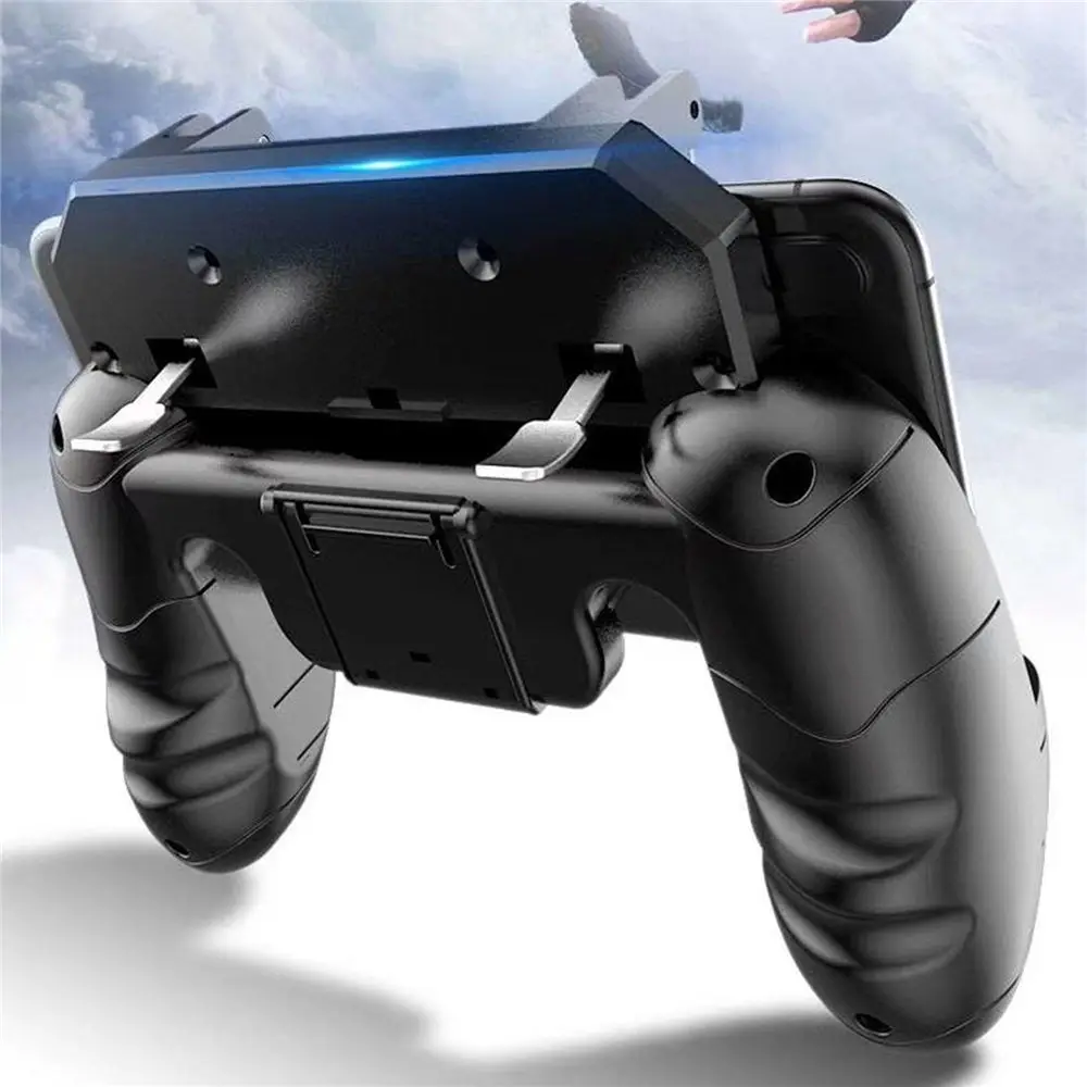 Mobile Gamepad Pubg Controller Joystick for PUBG L1R1 Free Fire Shooter Button game trigger holder for iPhone Android cell phone