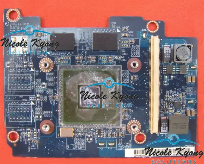  JSKAA LS-4162P G98-700-U2 9300M K000062610 G96-630-A1 9600M K000070850 VGA Video Card for TOSHIBA Qosmio F50 G50 F501 F55 laptop 