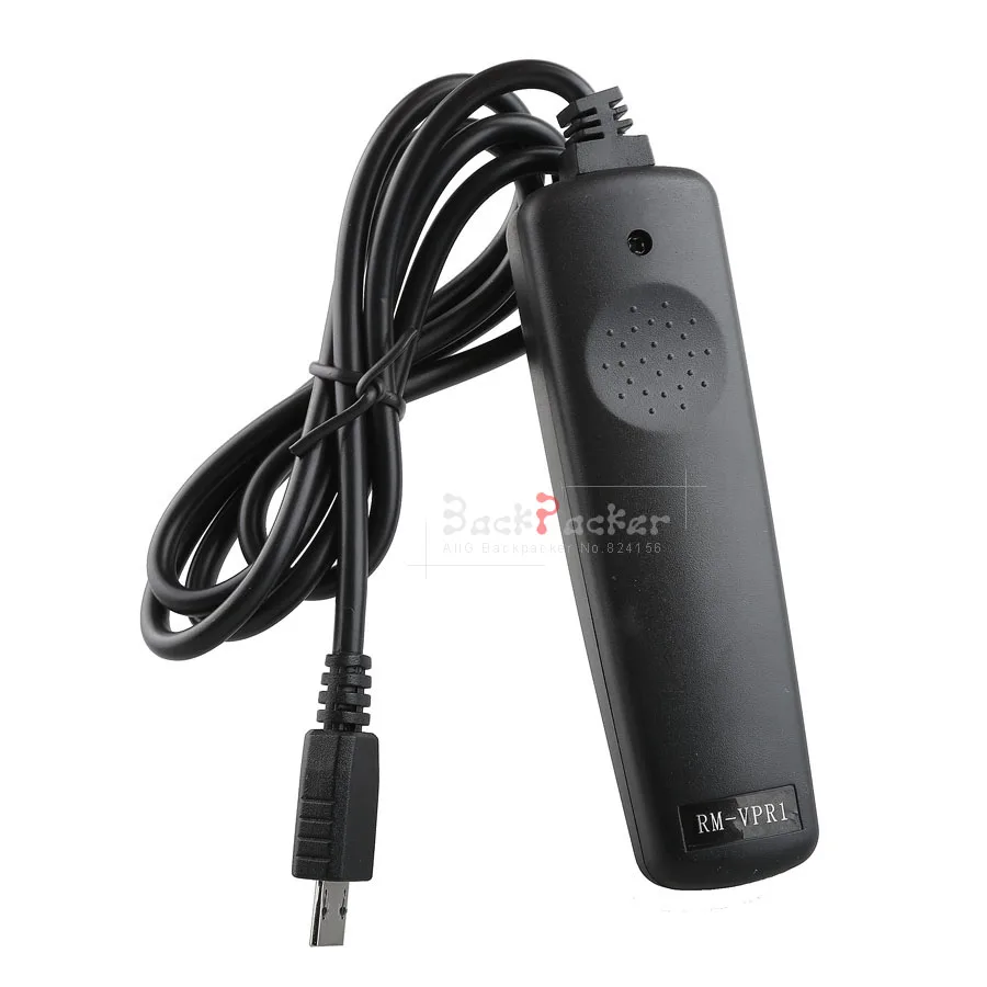 

Camera Wire Remote Shutter Release Control RM-VPR1 for Sony A7II A7 A7R A7S A7RII A5100 A6000 A6300 RX100 III DSC-HX400