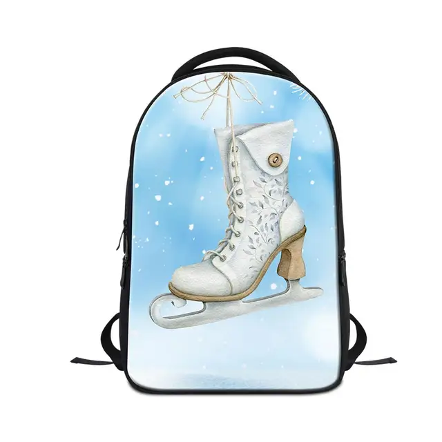 Dispalang Large Capacity Laptop Backpack Women Ice Skating School Bags