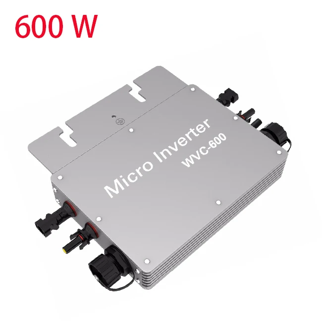 WVC-600W Солнечная микро сетка на инверторе соответствует 2 м AC соединительный кабель для 36 В PV панели с функцией беспроводной связи