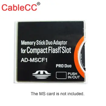 

Chenyang 10pcs/lot Sony Memory Stick Duo Adapter MS to Compact flash CF Type II Adapter AD-MSCF1