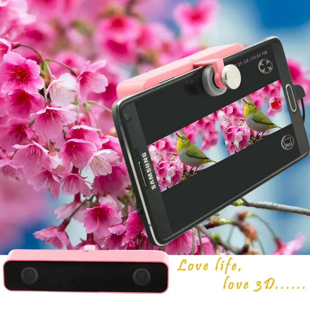 dual lens 3d camera