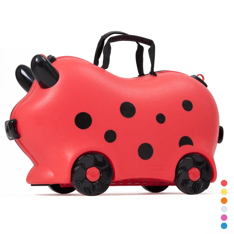 Suitcase for Kids Luggage Universal Wheel Child Riding Storage Box 17 inch check-in Mini Trank/Cabin Travel suitcase