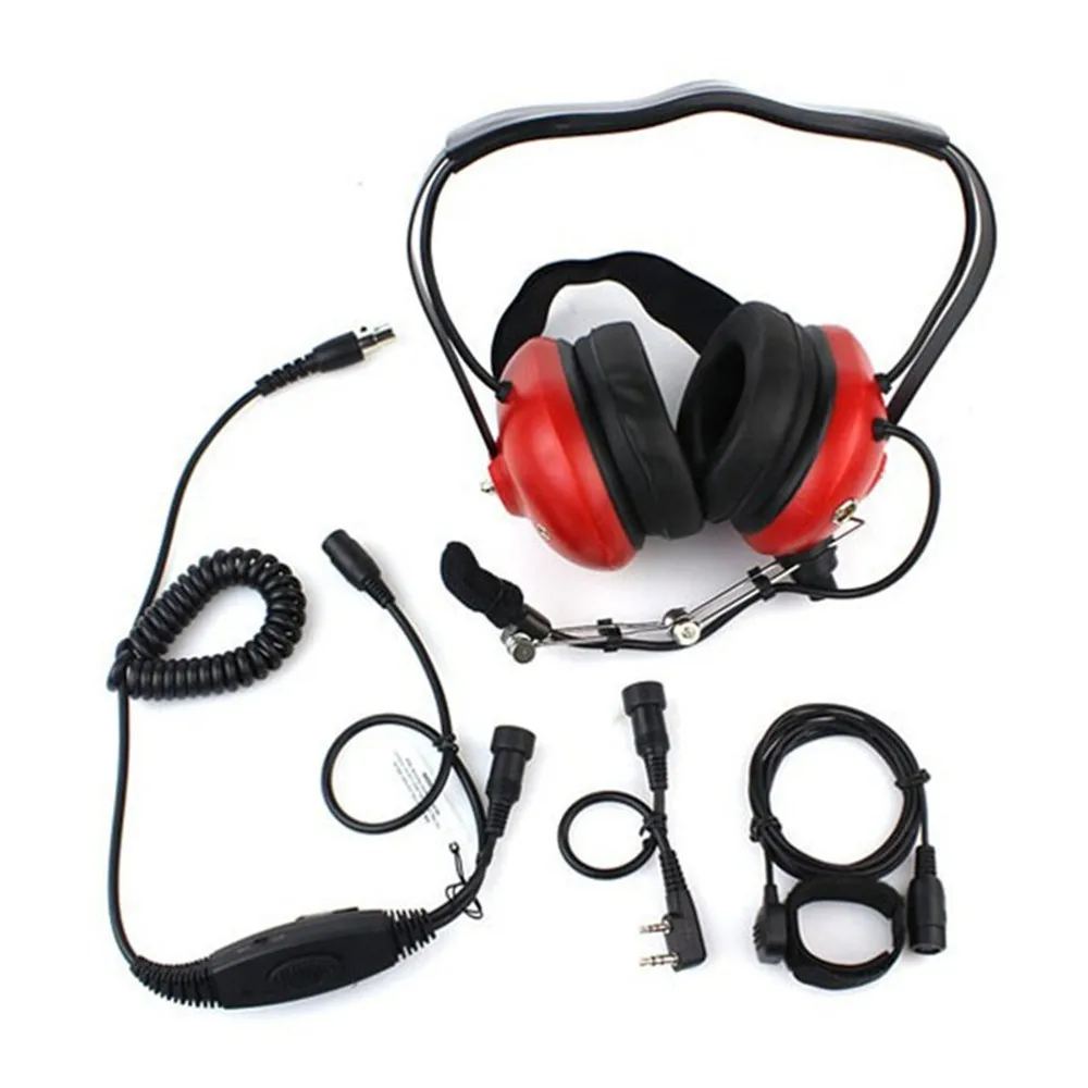 

Noise Reduction Aviation Headset Compatible with all K1 plug brand Two Way Radio such as for TYT HYT BaoFeng radio earpiece