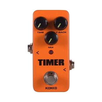 

KOKKO FD2 TAP Mode True Bypass Guitar Effect Pedal Rotating Time Mix F Back Rhythms Tuning Function Timer Low Delay Accessories