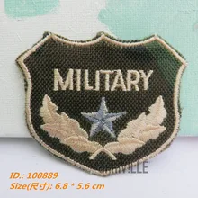 Нашивка армейские Strijk Applicaties Железные на патч бордадо патчи Одежда Вышивка на заказ Parches Termoadhesivos 100889
