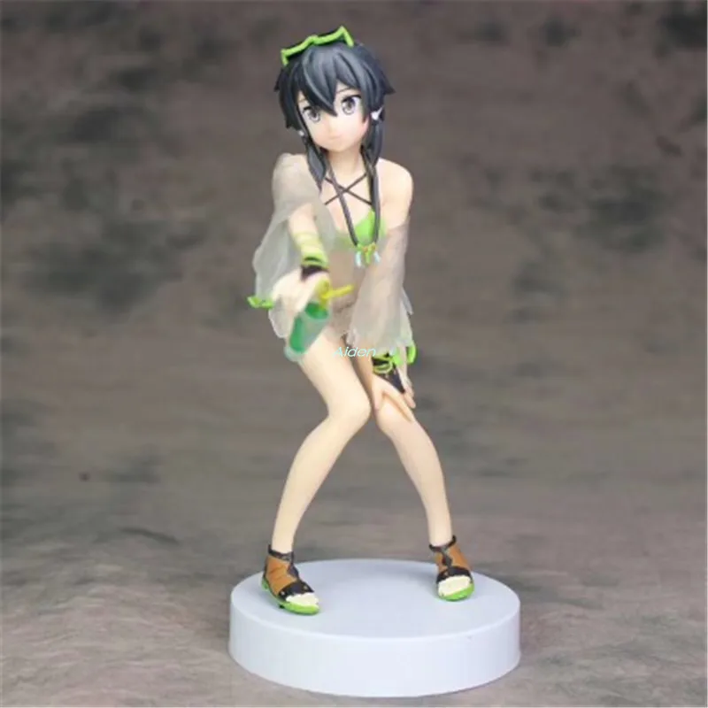

9" Sword Art Online SAO Anime Sexy Figures Asada Shino Friend Kirigaya Kazuto PVC Action Figure Collectible Model Toy BOX Z998