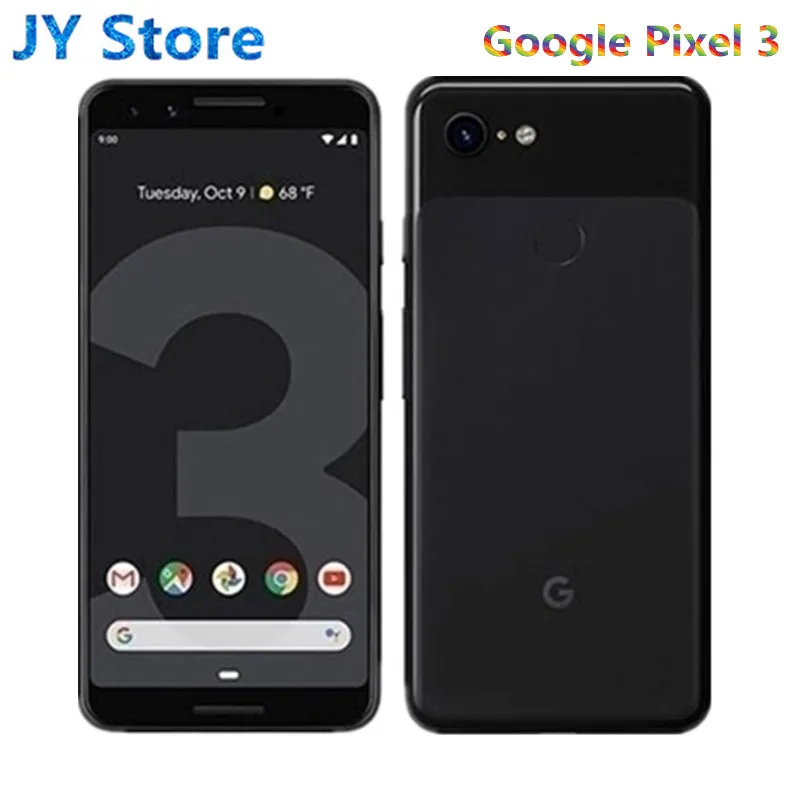 Мобильный телефон Google Pixel 3 Snapdragon 845, 4 ГБ, 64 ГБ, 128 ГБ, 5,5 дюймов, четыре ядра, Android 9, NFC, Google Smartpho