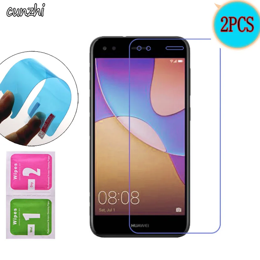 

2PCS For Huawei Y6Pro 2017 Ultra Clear TPU Soft Nano Explosion-proof Screen Protector Mobile Phone Film For Huawei Y6 Pro 2017