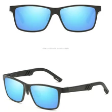 Поляризованные солнцезащитные очки Al-mg крутые спортивные мужские Поляризованные солнечные очки на заказ близорукость минус линза по рецепту-от 1 до 6