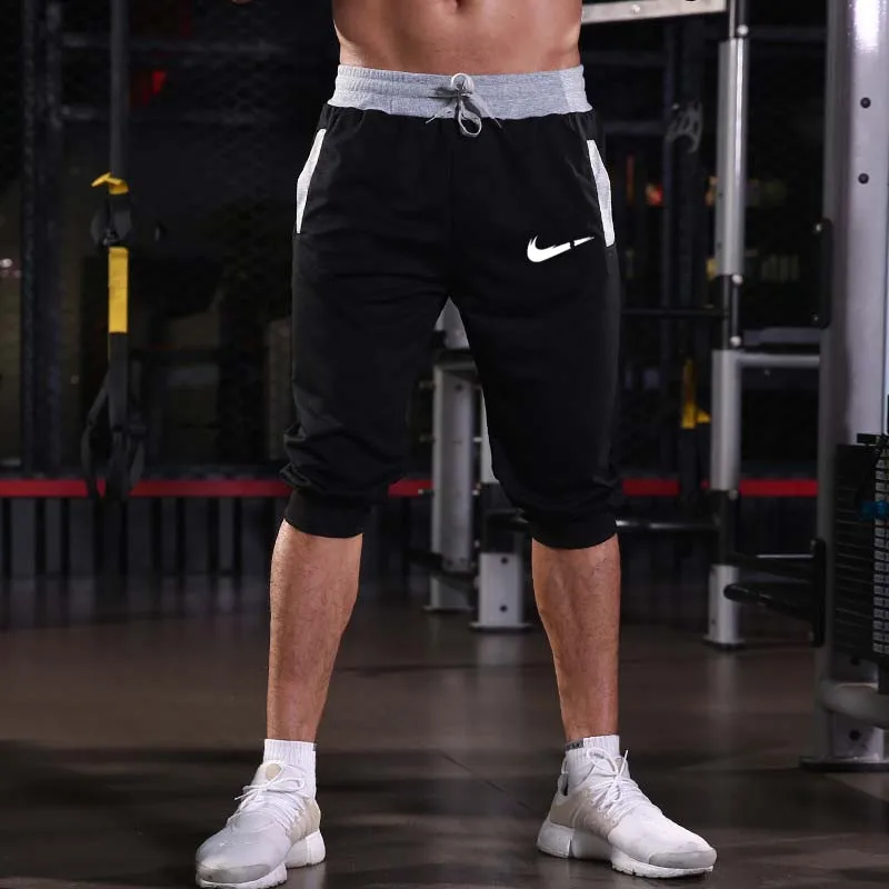 Новинка 2019 года для мужчин джоггеры бренд мужской шорты для женщин Повседневное короткие треники Тренажерный Зал Мышцы Хлопок фитнес
