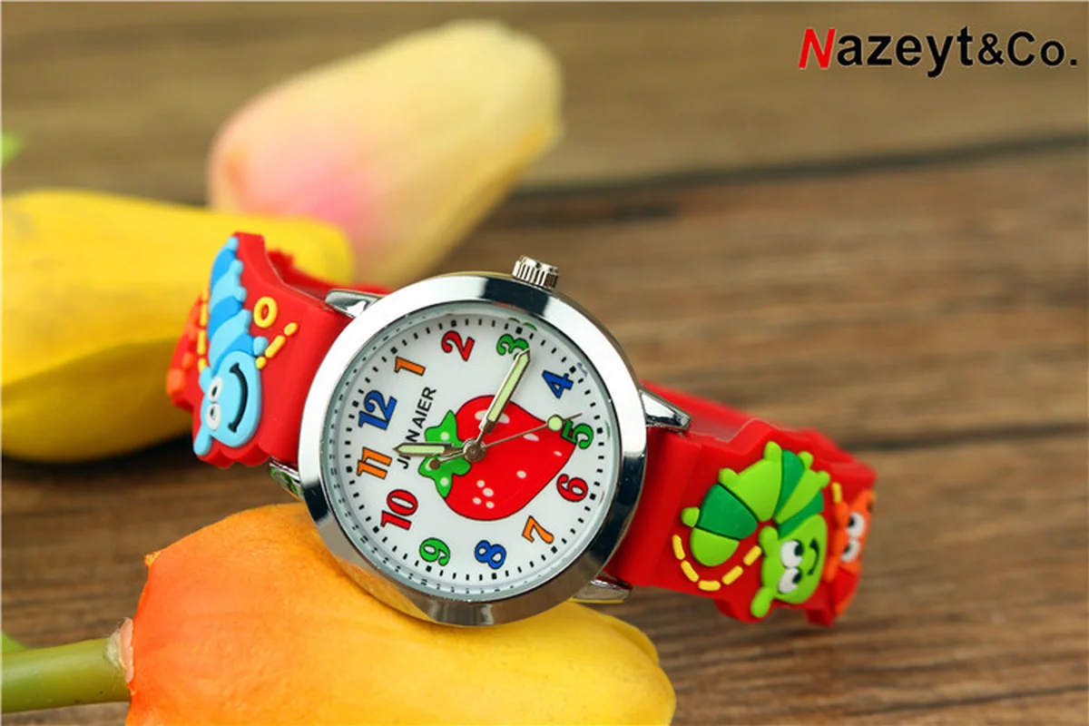 Caterpillar часы наручные. 137. 132. Часы гусеница. Игровые элементы настенные beleduc.