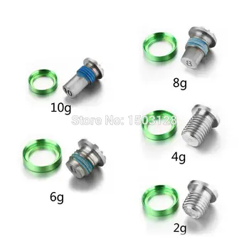 

New Green Ring 1PC 2g 4g 6g 8g 10g Choice Or full set Weights Screw For TM RBZ SLDR RBZ Stage 2 Drivers FW Head