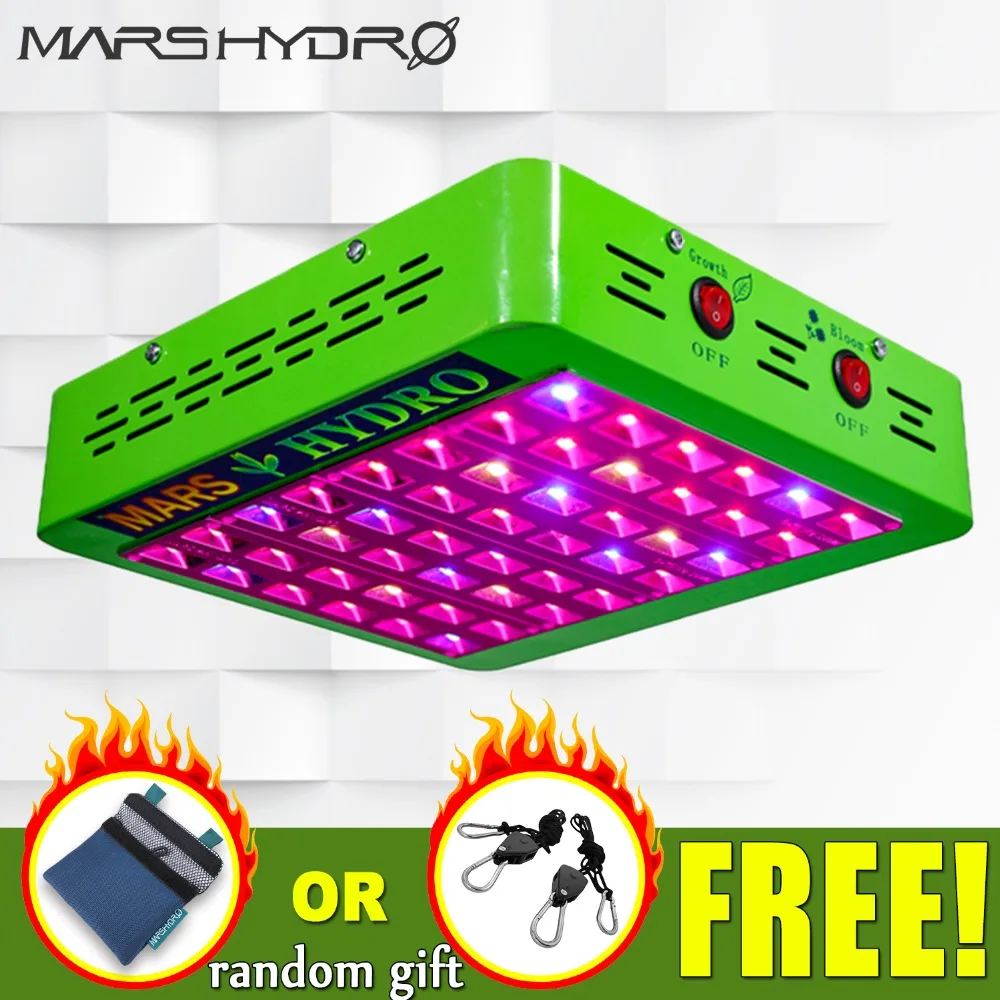 Marte Hydro Reflector 240 W LED crecen la luz de espectro completo verduras/Bloom conmutable para todas las plantas de interior y flor creciente Phytolamp - 1