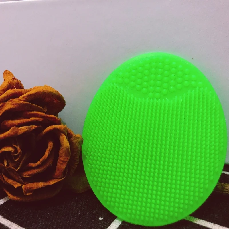 

Baby Soft Silicone Wash Face Cleaning Pad Skin SPA Scrub Cleanser Tool