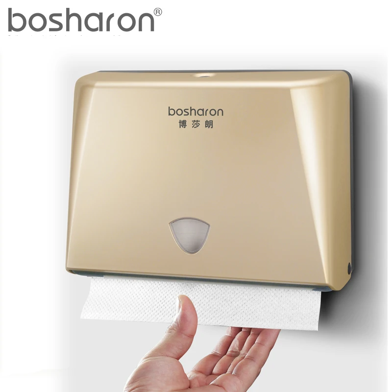 Aliexpress Paper Towel Dispenser For N Fold Hand Abs Wall Mounted Tissue Box Bathroom On Abs Plastic Holder Dispenser Hanging Type White Gold Color For