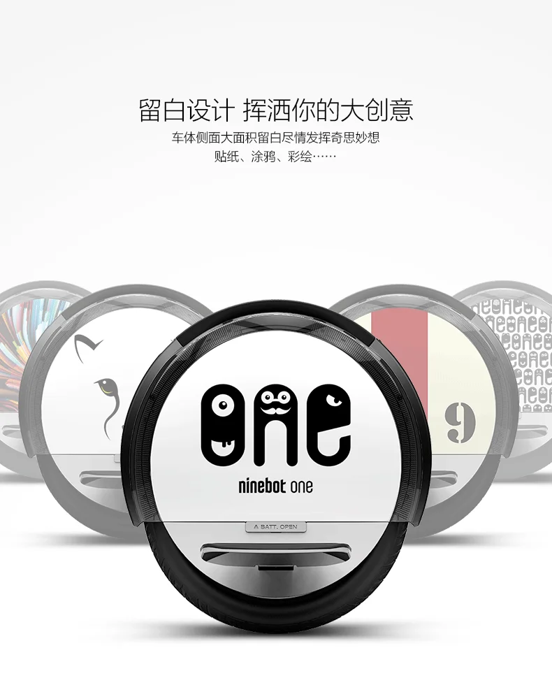 Top 2019 New Ninebot ONE S2 Electric unicycle one wheel scooter Single wheel of self balancing vehicle APP LED Bluetooth 310WH 500W 2 Top 2019 New Ninebot ONE S2 Electric unicycle one wheel scooter Single wheel of self balancing vehicle APP LED Bluetooth 310WH 500W 2