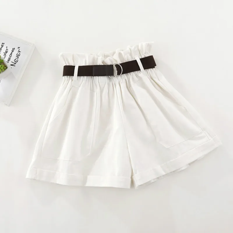 

2019 Pantalones Cortos Mujer Women's Casual Elastic Waist Summer Shorts Jersey Walking Shorts Women