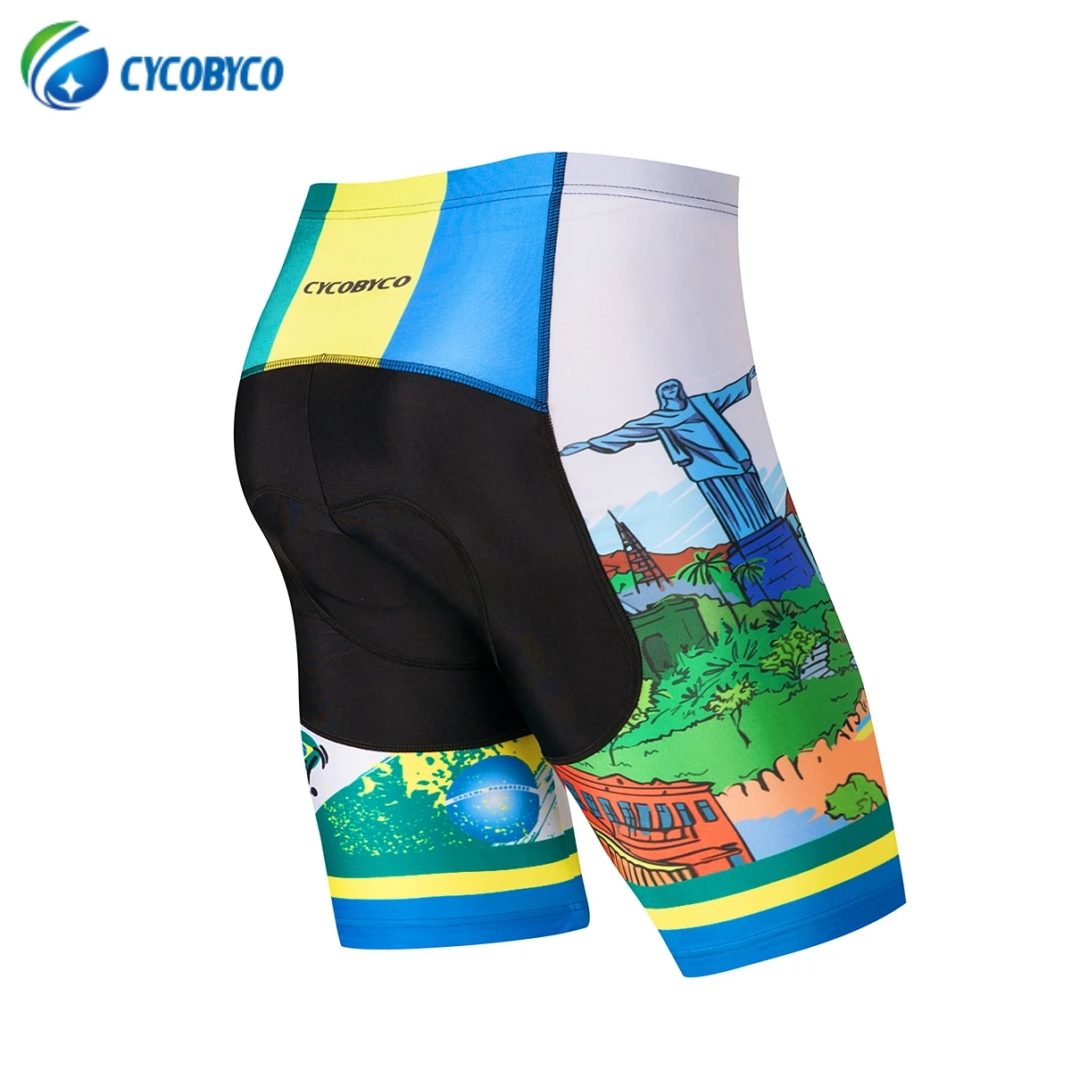 Cycobyco 4D шорты для велоезды с вставками ударопрочный MTB велосипед Ropa Ciclismo колготки Испания, Италия, Франция, Бразилия, американский стиль