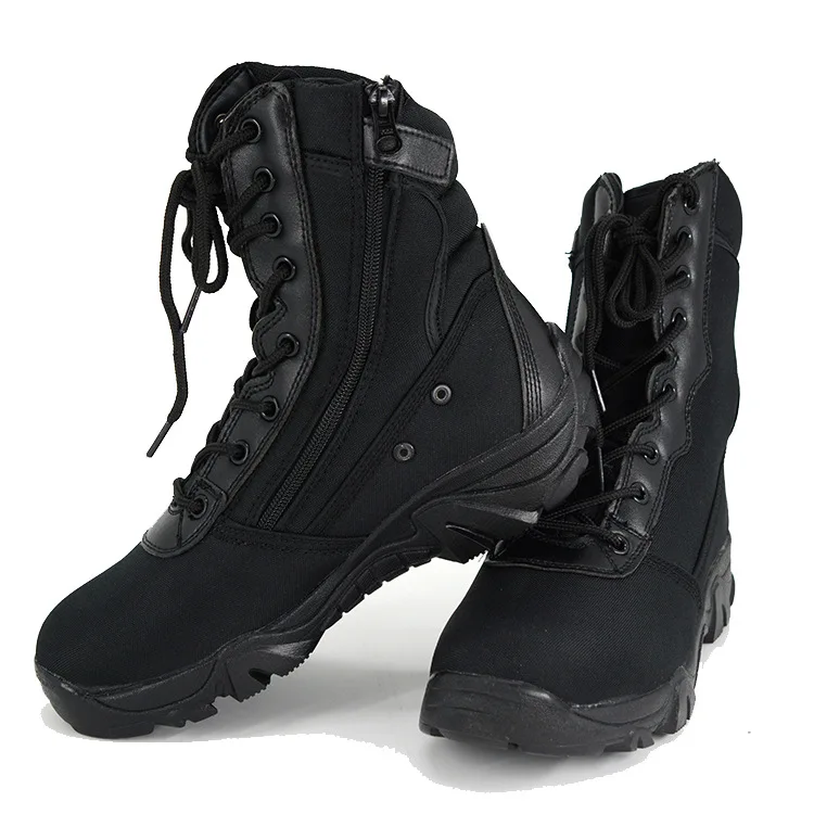 XEK/мужские военные тактические ботинки; сезон осень-зима; водонепроницаемые кожаные армейский ботинки; Безопасная рабочая обувь для пустыни; армейские ботильоны; wyq08