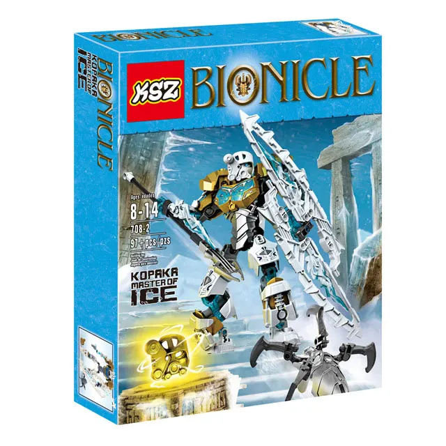 Reedcall 97 шт Bionicle Tahu Master of Fire 70787 игрушка совместимая с Legoings строительные игрушки |