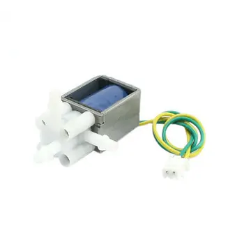 

6" Connector 3-Outlet Gas Water Solenoid Valve DC12V 0.19A 2.28W