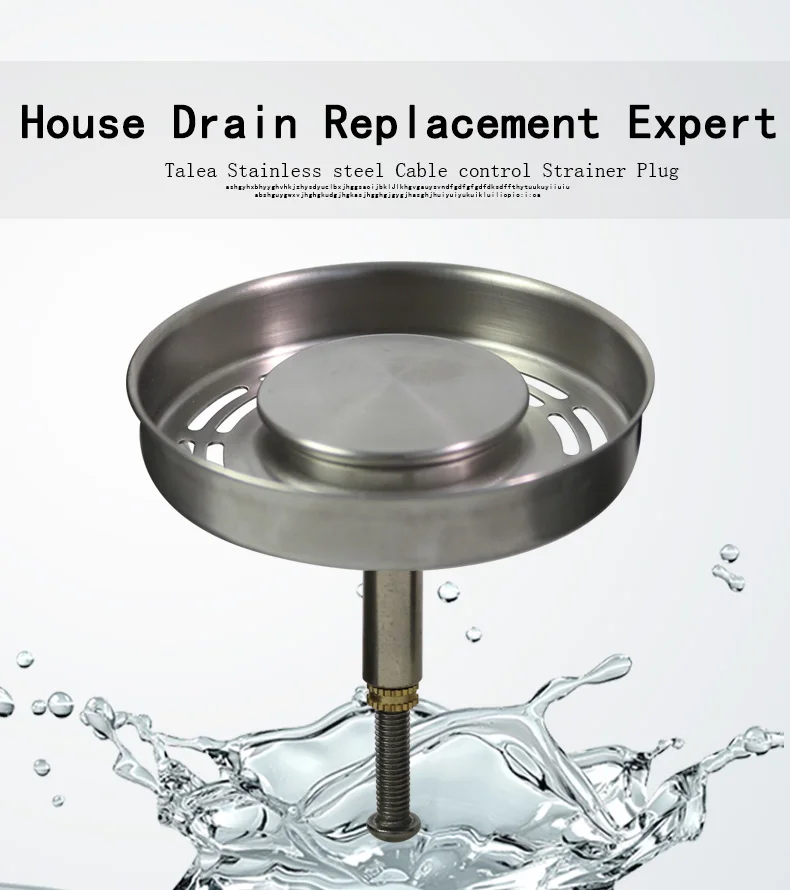 cozinha rolha bujão resíduos plug pia pia do banheiro bacia dreno plug