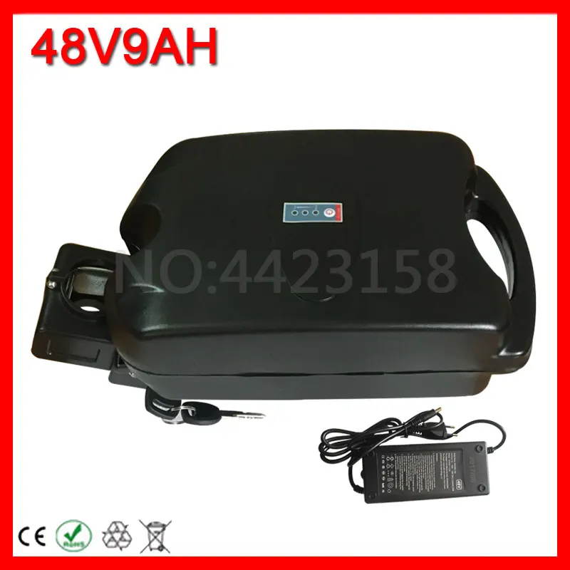 Free Customs Tax 750W 48V 9AH E-Bike Lithium Battery Pack Electric Bike Li-ion with 20A BMS and 54.6V 2A Charger | Спорт и