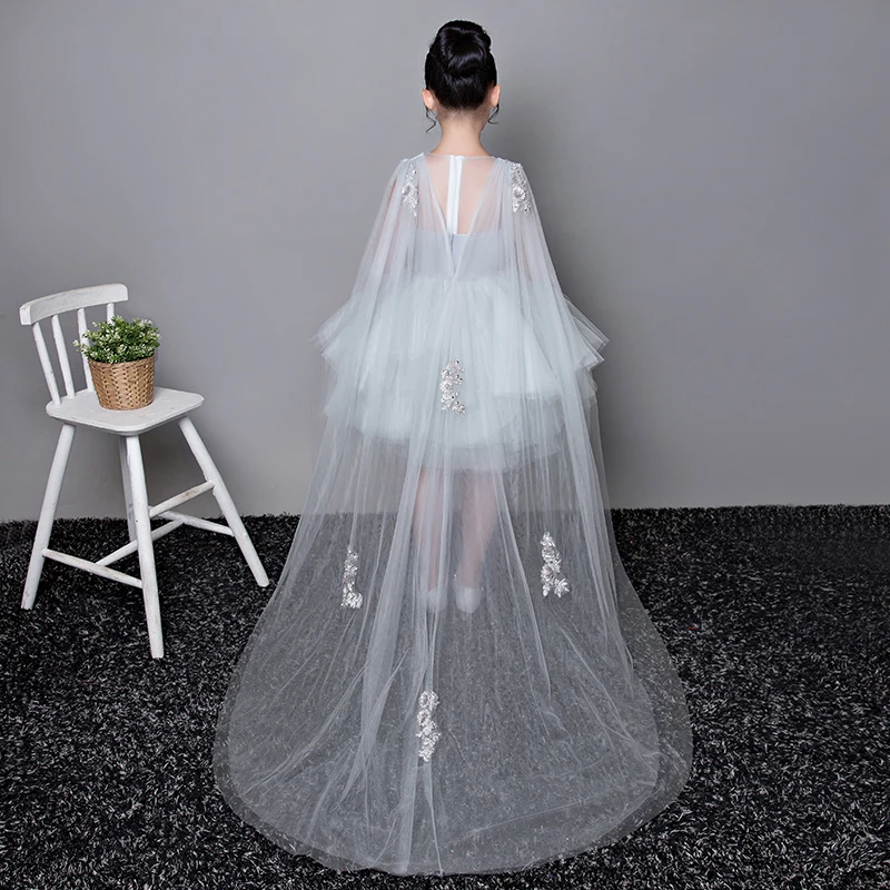 Luxury Flower Dress Trails Ball Gown First Communion Dresses Luxury Flower Dress Trails Ball Gown First Communion Dresses Kids Pageant Princess For Wedding Party Gowns E268 In From Mother