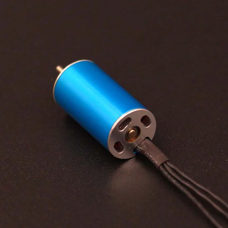 Бесщеточный микро двигатель RC 1220 10300KV для радиоуправления лодки автомобиля мини