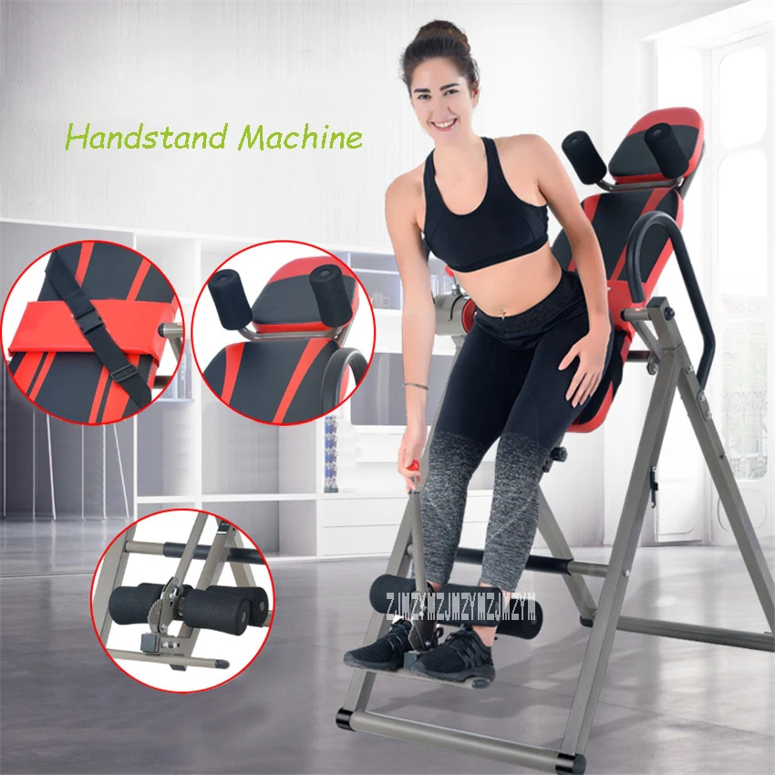 

V320 Handstand Machine Multifunctional Inversion Therapy Table Upside Down Device Fitness Equipment Back Stretcher Machine
