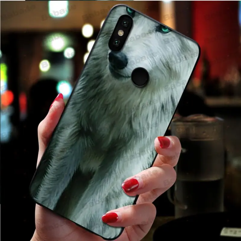 cool wolf face